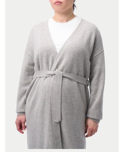 Gobi Cashmere Maternity Long Cashmere Robe