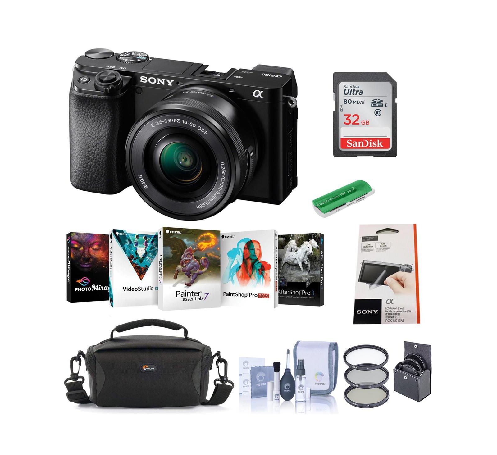 Sony SONYA-6100 CAMERA W/16-50 LENS