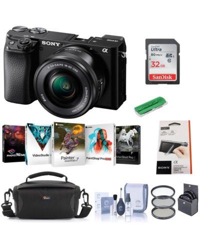 Sony Alpha a6100 24.2MP 4K Mirrorless Digital Camera