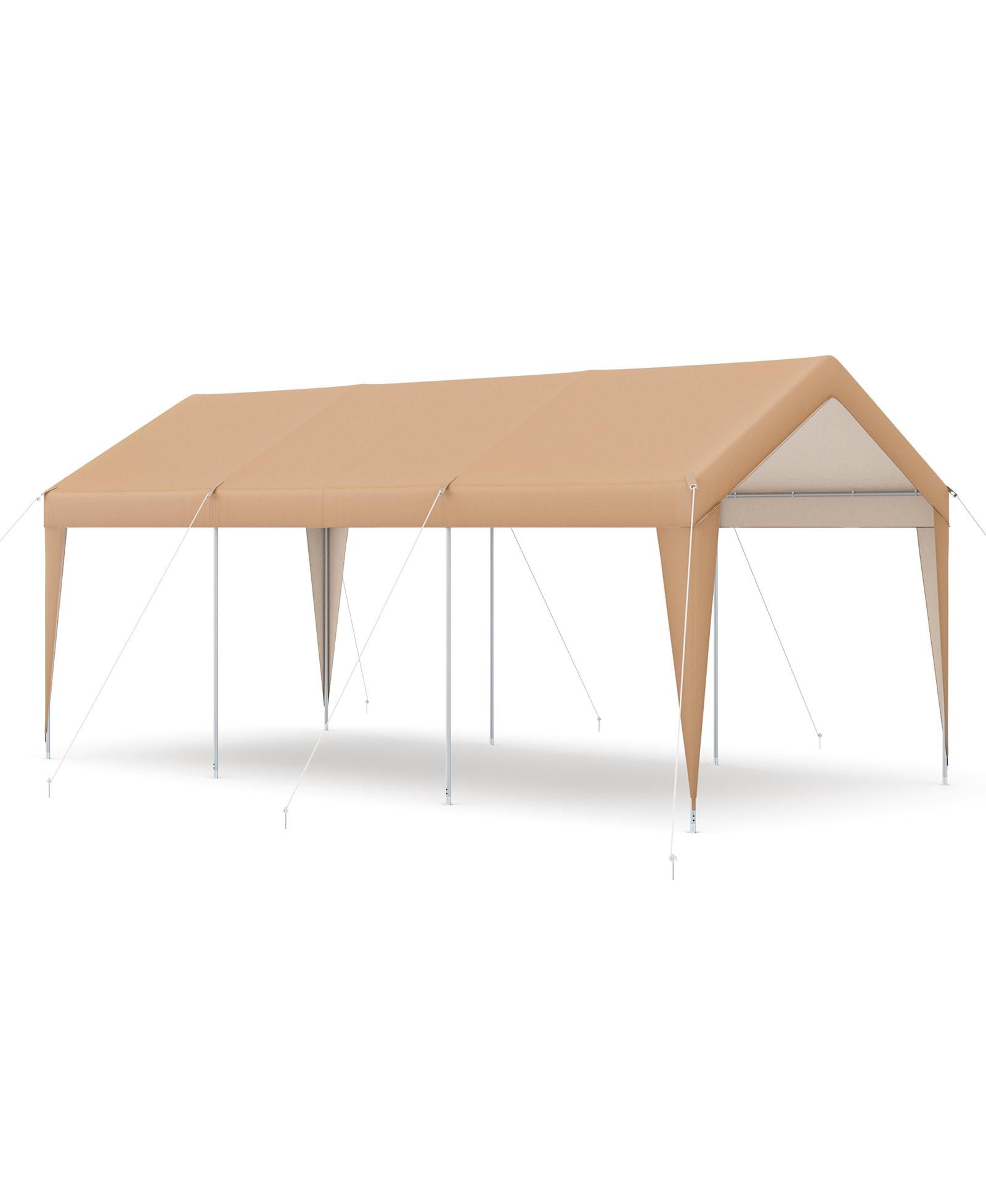 Тент для патио Mecale Heavy Duty All-Weather с рамой из оцинкованной стали