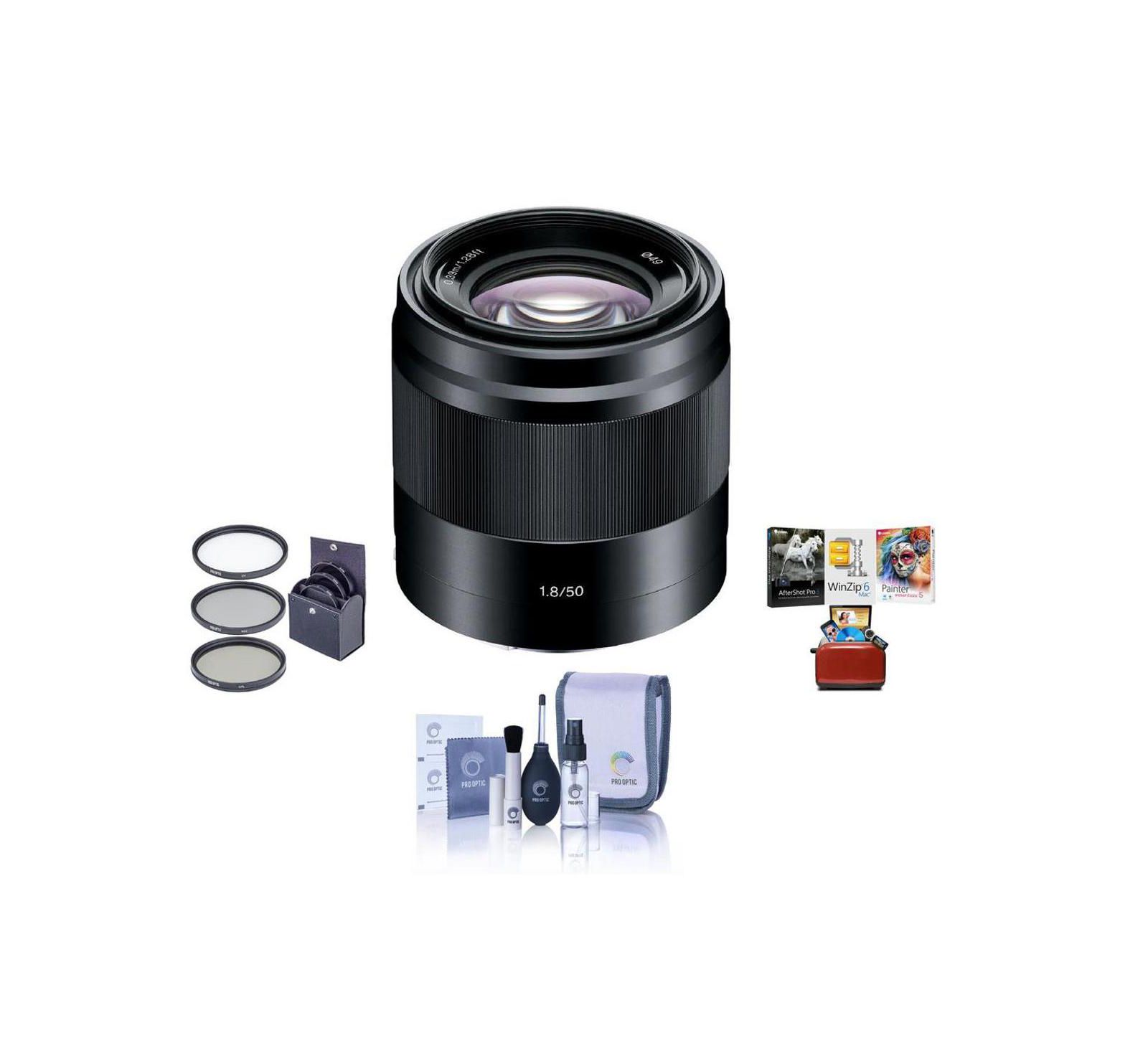 Sony E 50mm f/1.8 OSS Lens for Sony E-Mount