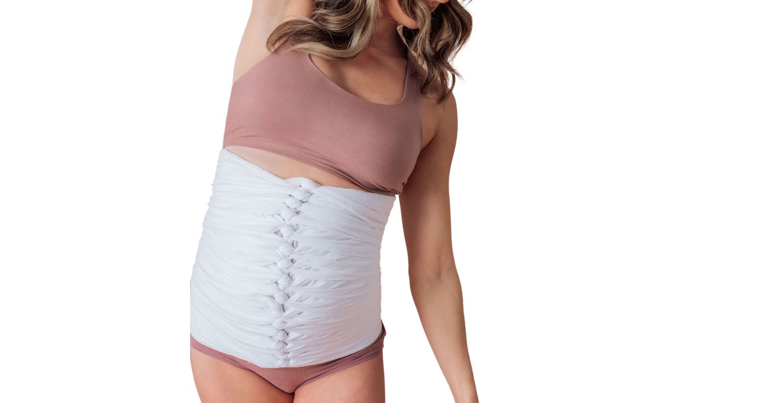 BELLIBIND Maternity 2-in-1 Belly Besties Custom Postpartum Recovery Belly Wrap Support