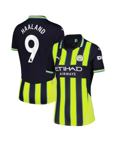Puma Women's Erling Haaland Navy Manchester City 2024/25 Away Replica Player Jersey
