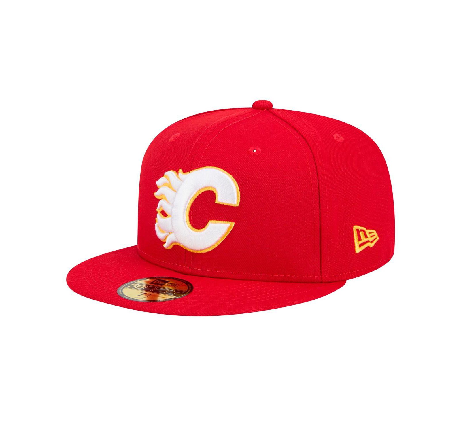 New Era Men's Red Calgary Flames Core 59FIFTY Fitted Hat