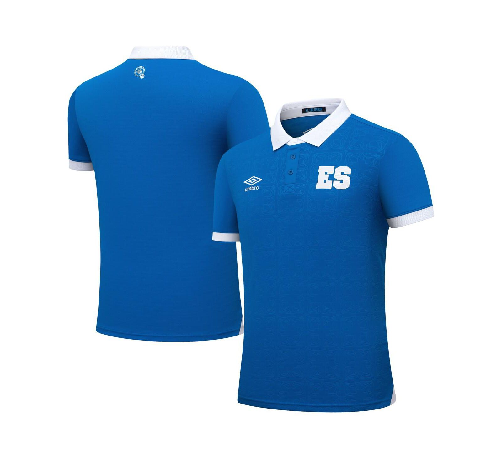 Детская реплика джерси сборной Сальвадора 2025 Umbro, синяя