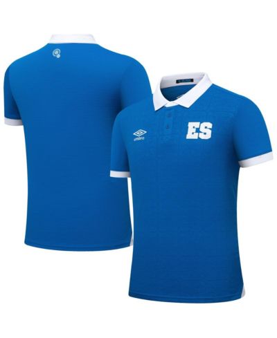 Umbro Big Boys and Girls Blue El Salvador National Team 2025 Home Replica Jersey