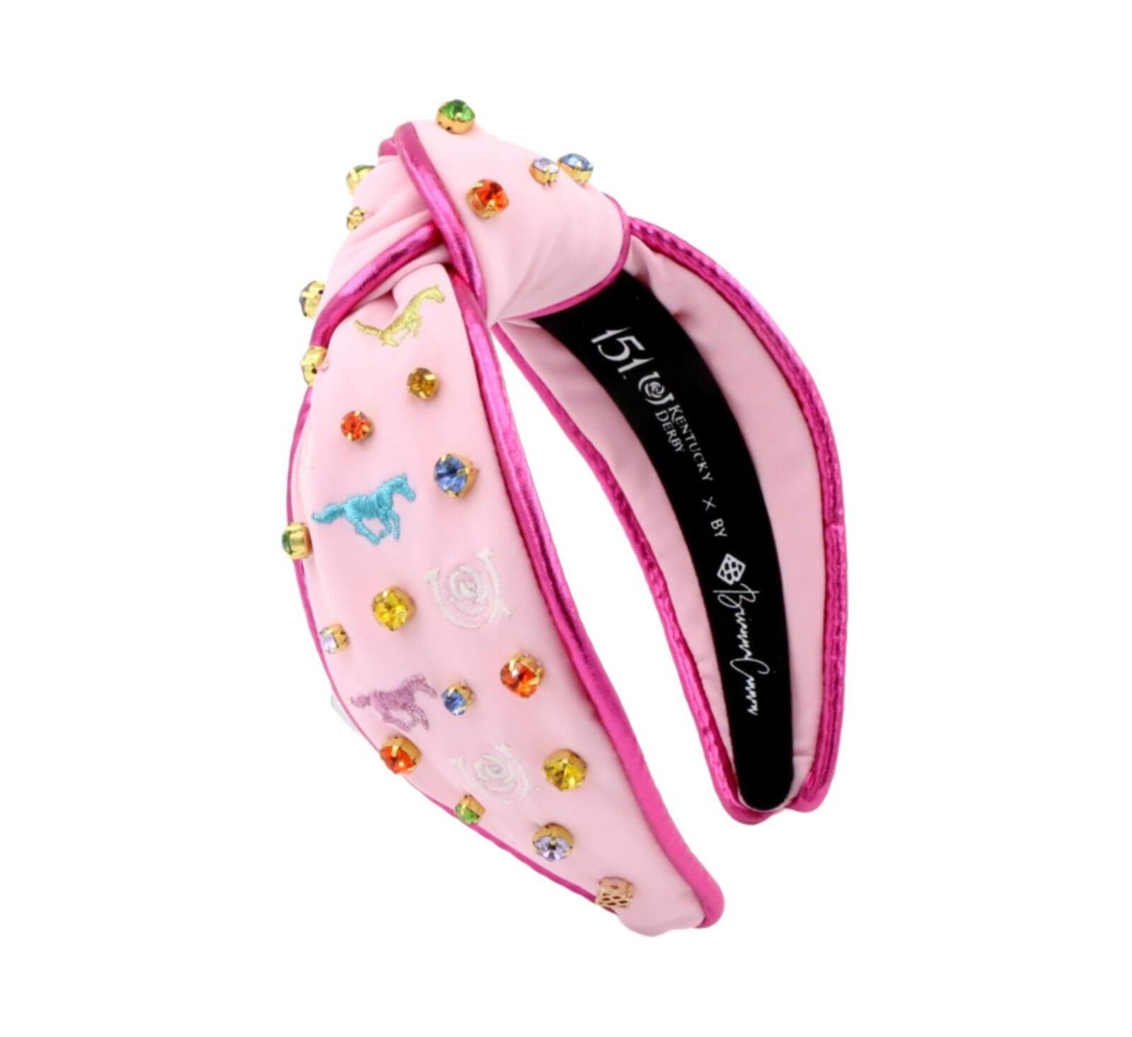 Brianna Cannon Women's 151st Kentucky Derby Rainbow Horses Headband