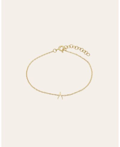 Tiny Wishbone Bracelet