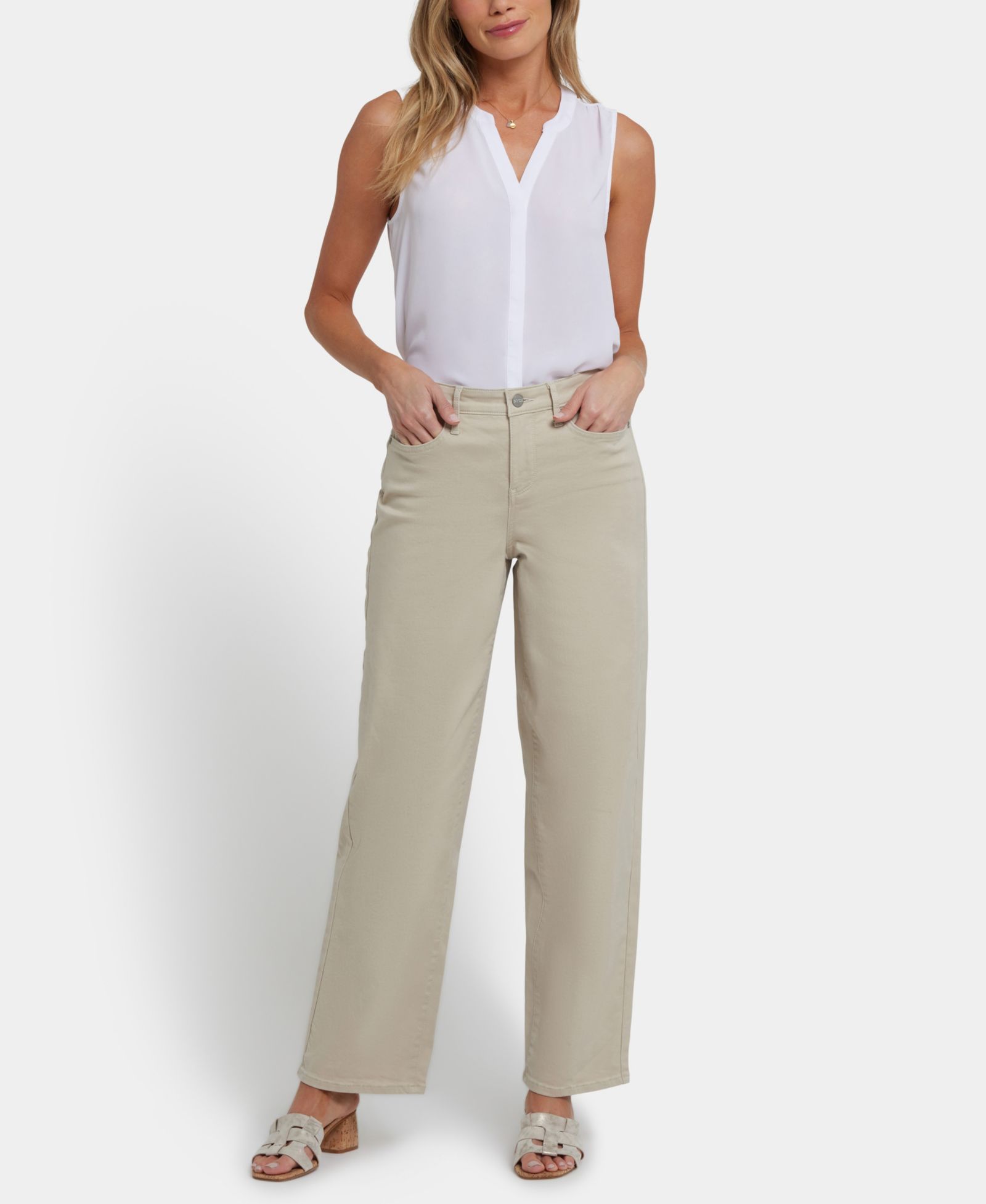 NYDJ Women's Jemma Barrel Pull On Jeans