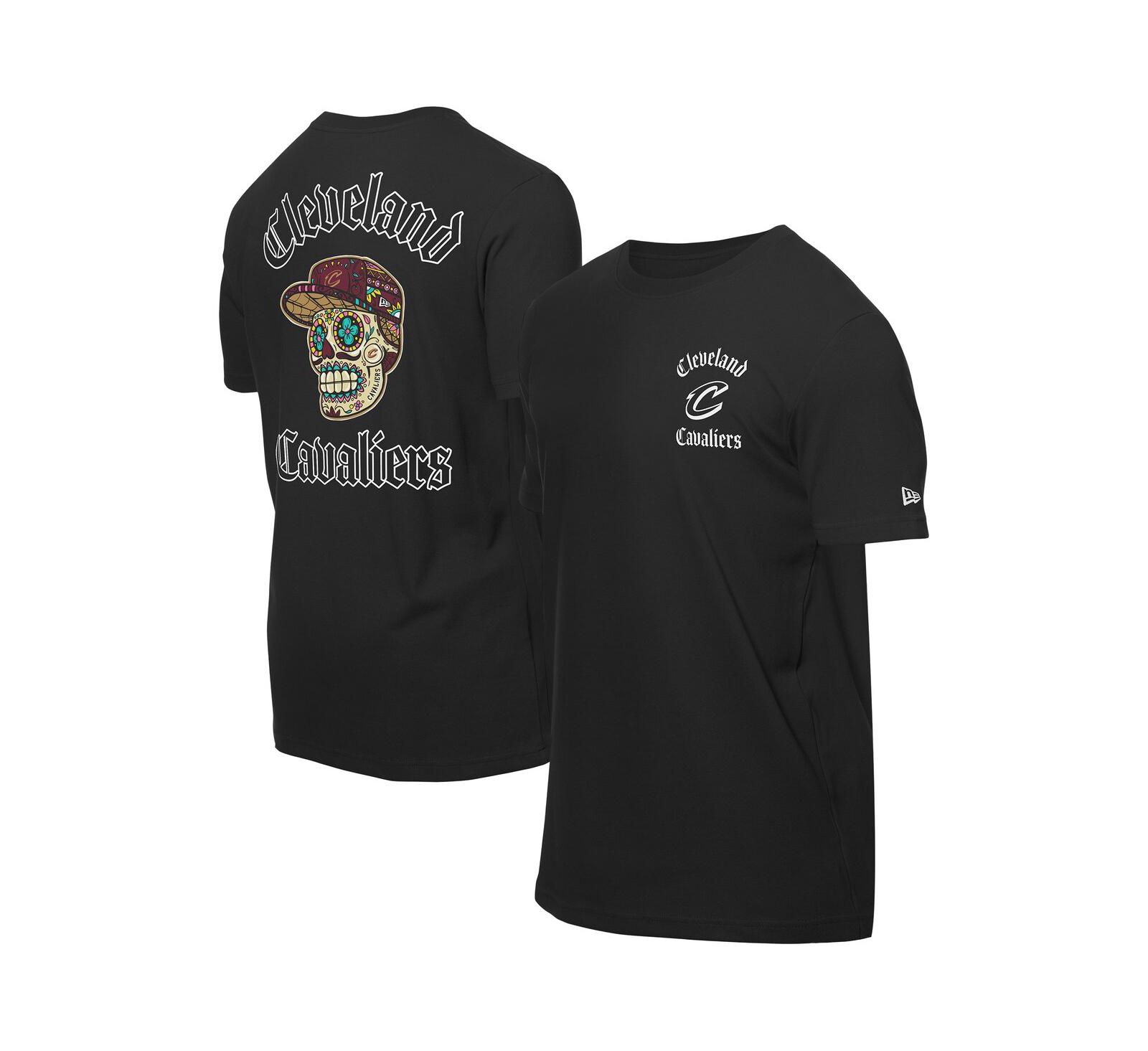 Мужская футболка New Era Black Cleveland Cavaliers
