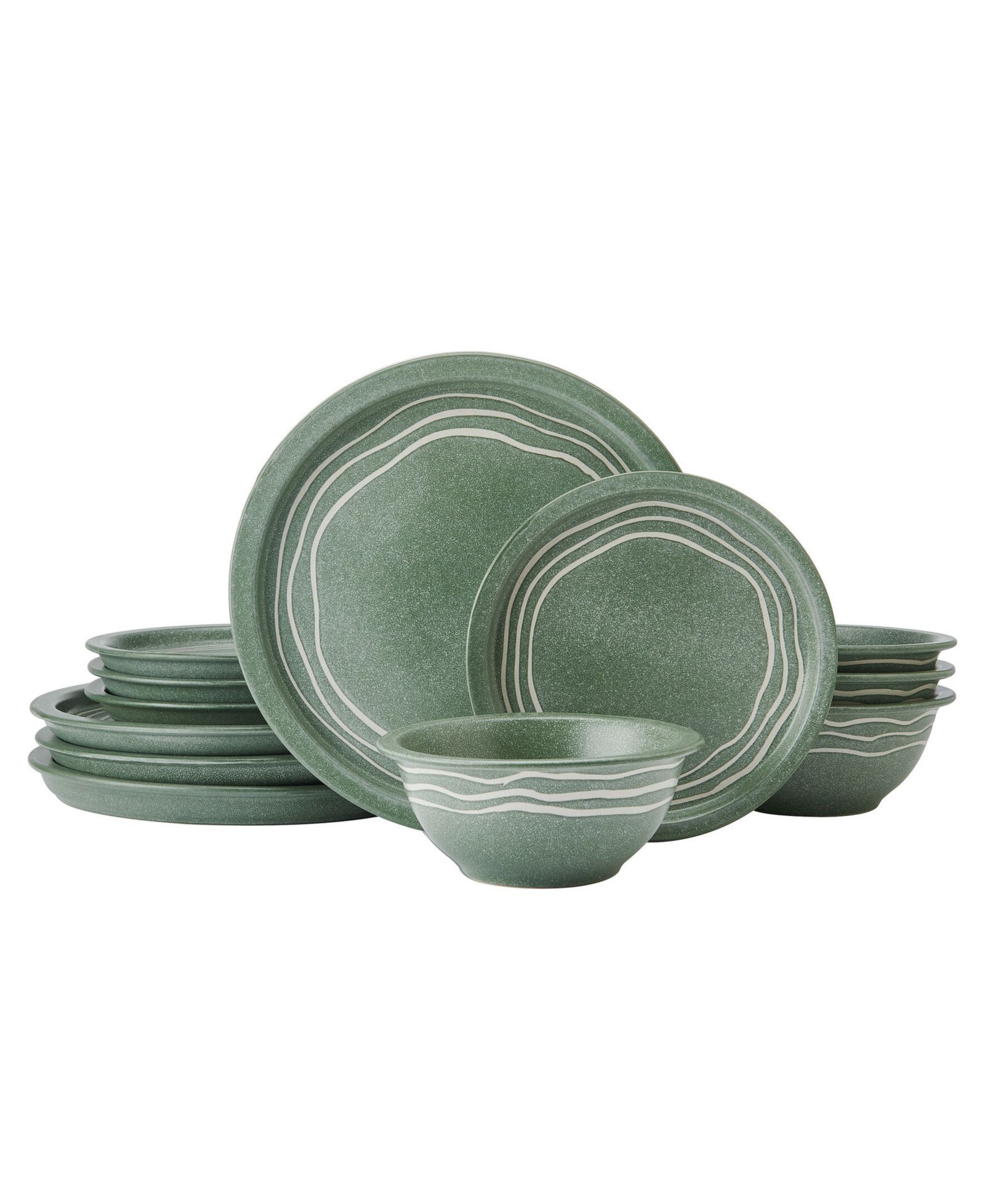 Pfaltzgraff Natures Pallet Sage набор столовой 12 предметов