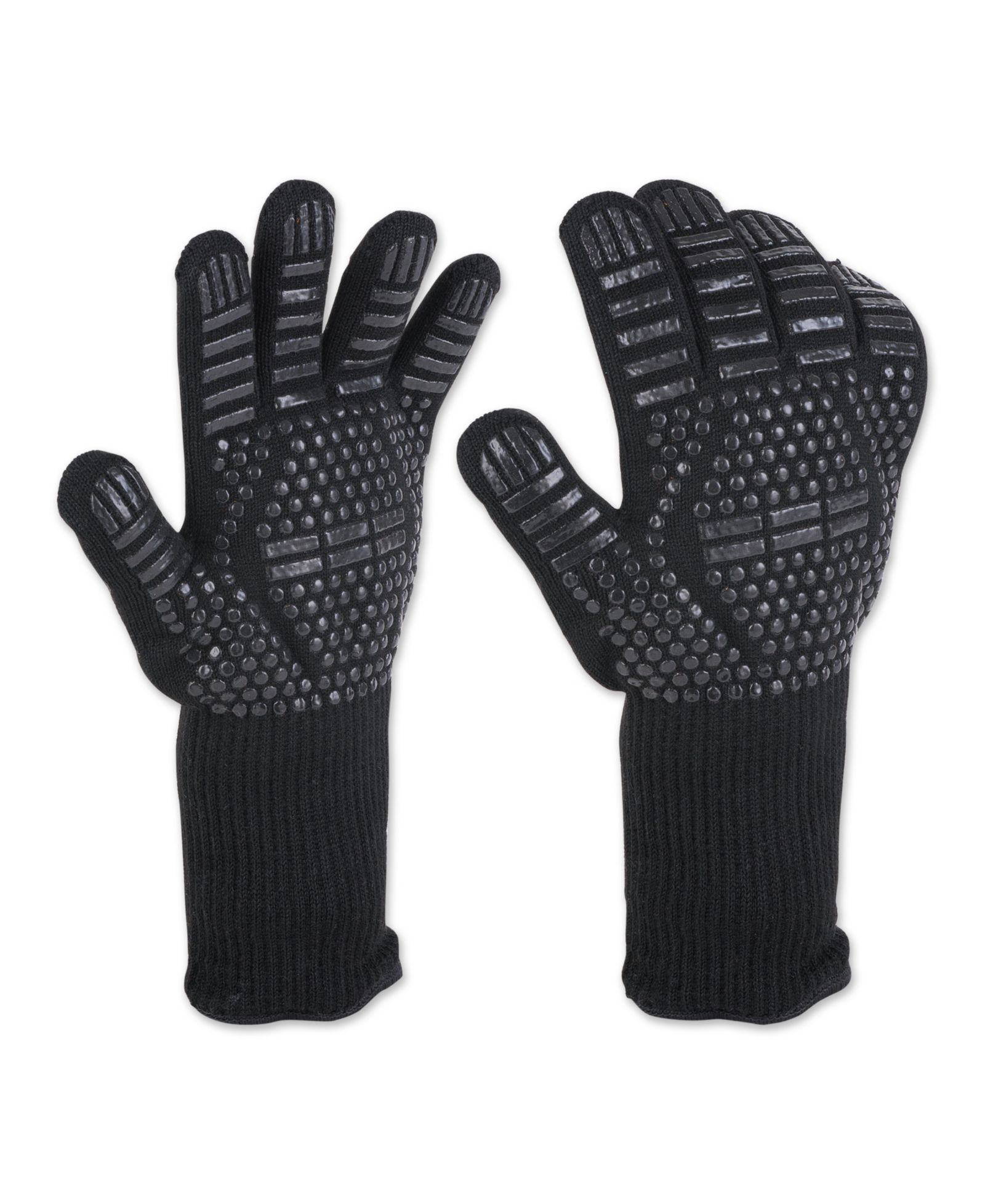 RSVP International Barbecue Grilling Collection Heat-resistant Gloves, Set of 2
