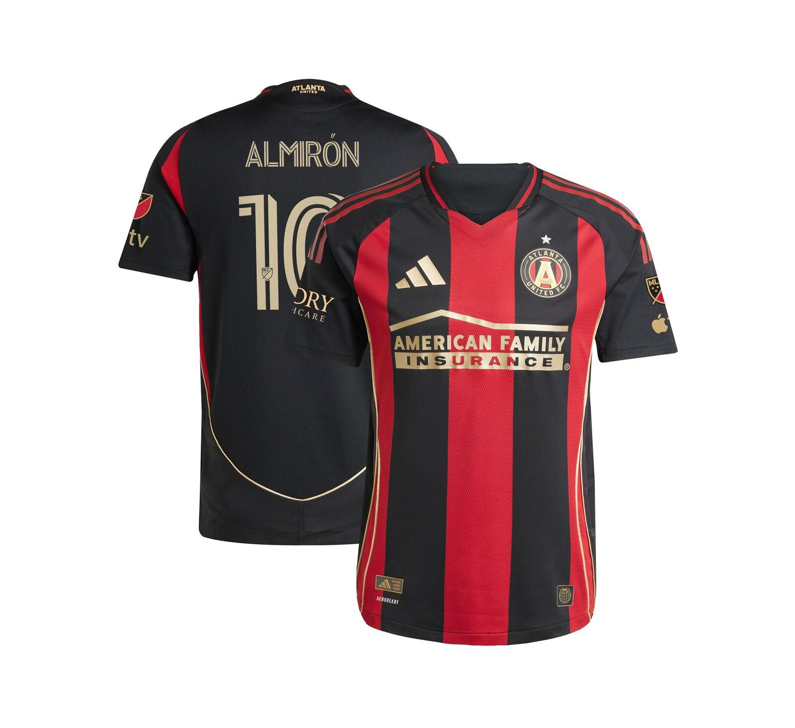 adidas Мужская джерси Miguel Almiron Black Atlanta United FC 2025 The Connector Authentic Player
