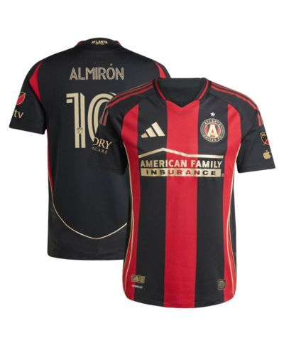 adidas Мужская джерси Miguel Almiron Black Atlanta United FC 2025 The Connector Authentic Player
