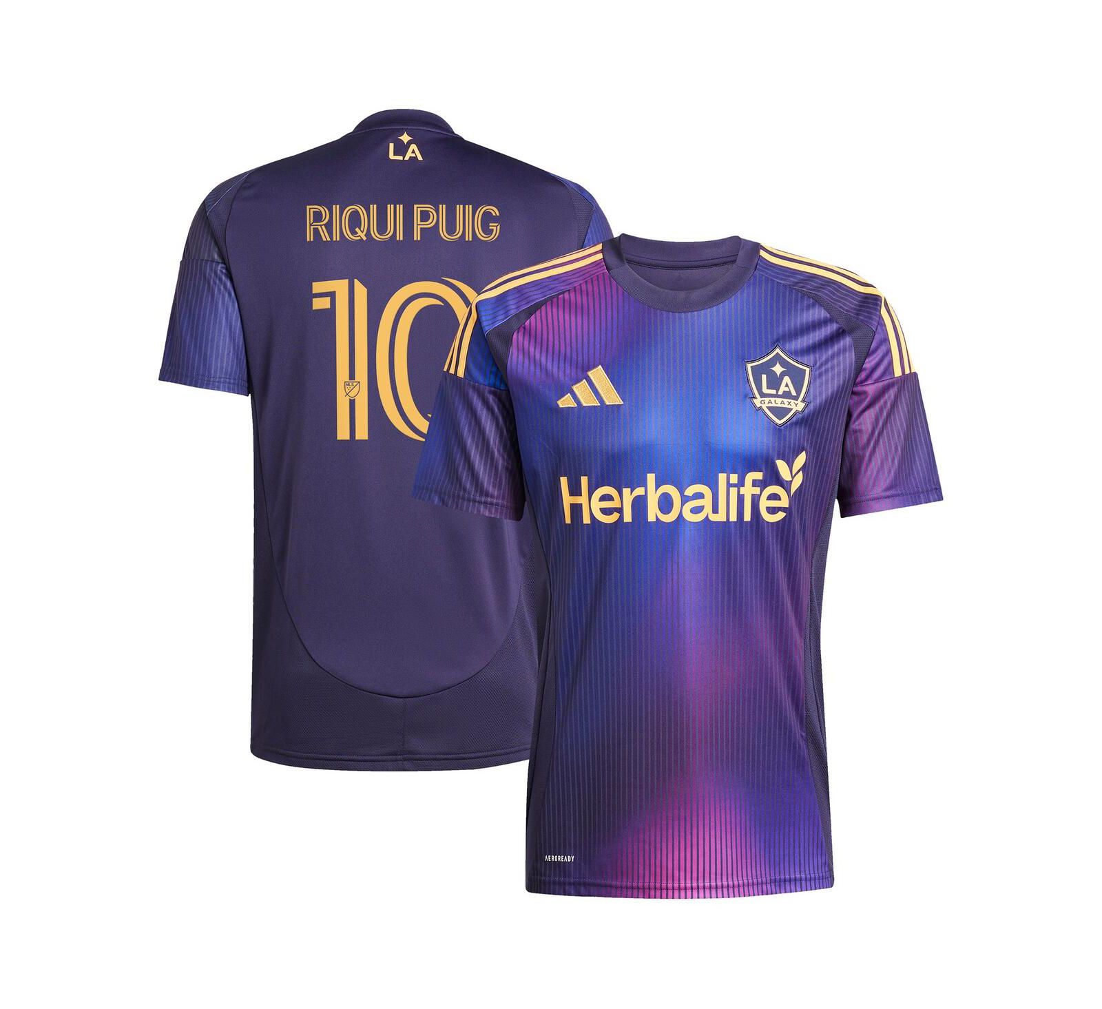 Adidas Men's Riqui Puig Navy LA Galaxy 2025 RIZON Replica Player Jersey