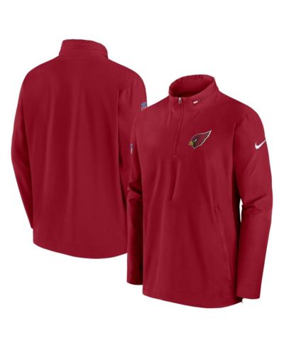 Мужская куртка Nike Cardinal Arizona Cardinals Half-Zip для тренера