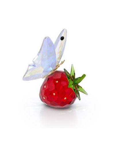 Swarovski Idyllia Butterfly and Strawberry Figurine