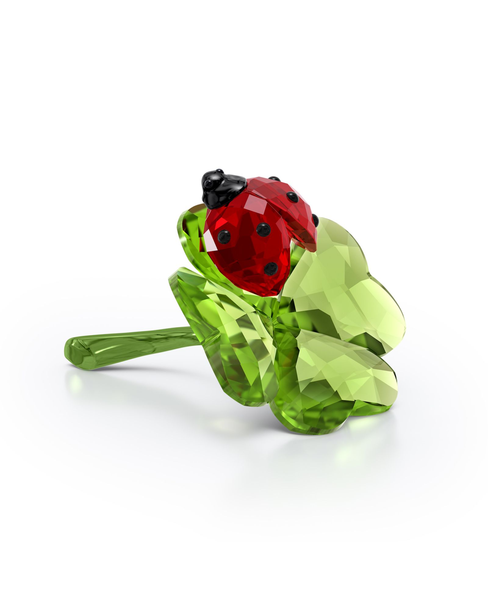Фигурка Swarovski Idyllia Ladybug and Clover