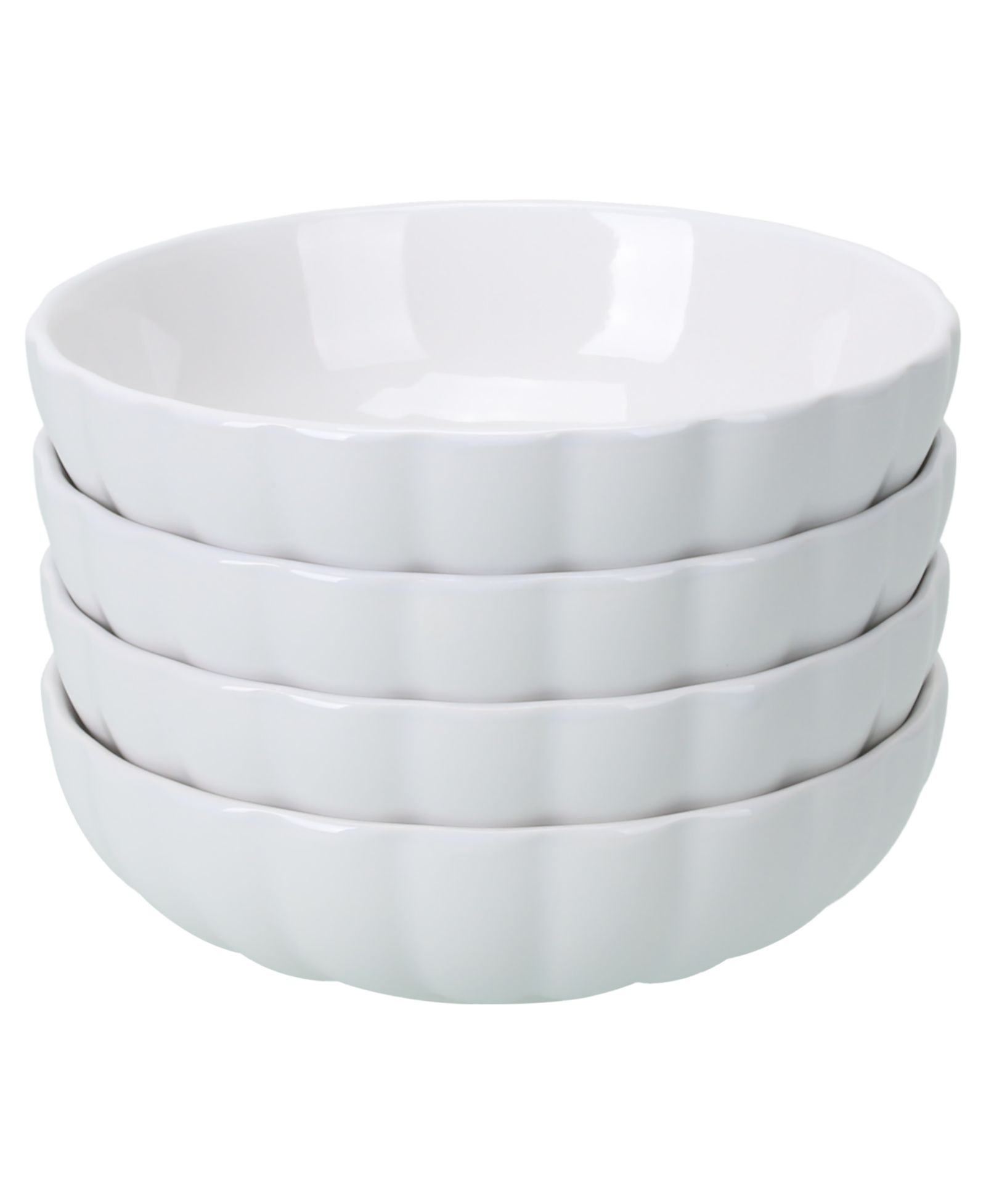 BIA Cordon Bleu Petal 4-Pc. Dinner Bowls Set, Service for 4