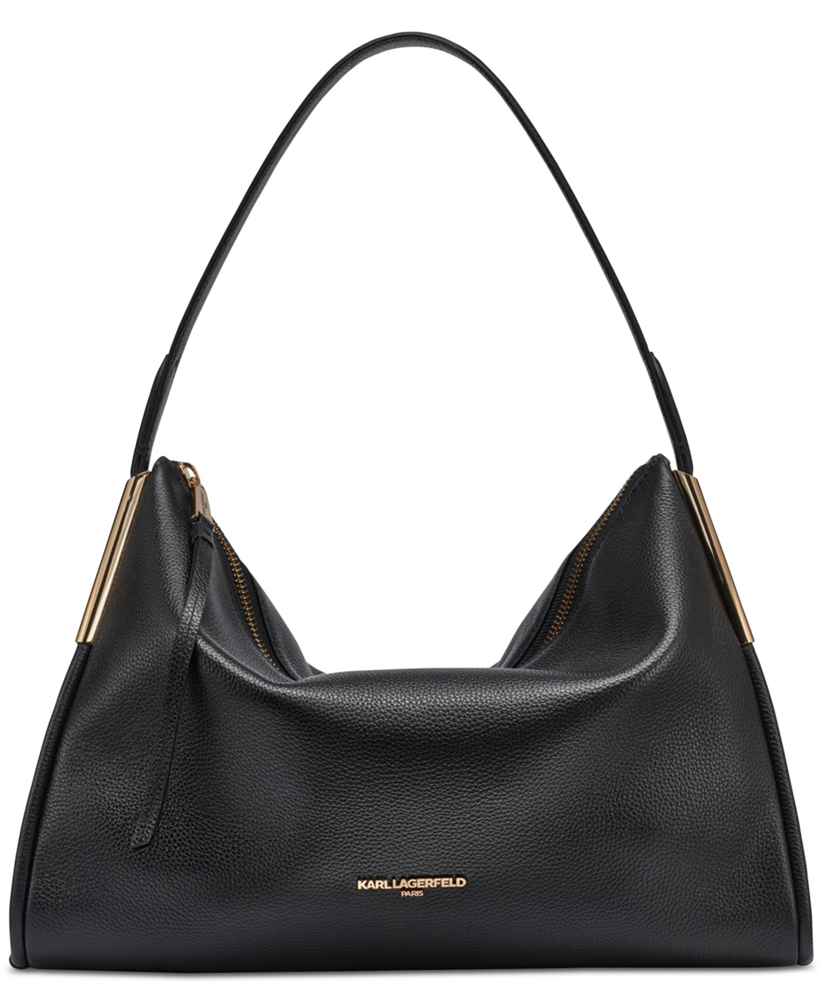 KARL LAGERFELD PARIS Valerie кожаная сумка хобо Large