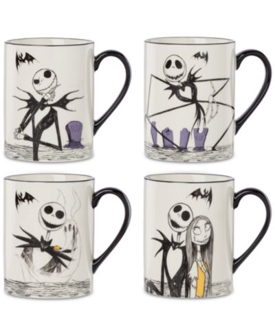 Lenox кружки Nightmare Before Christmas, набор 4 шт