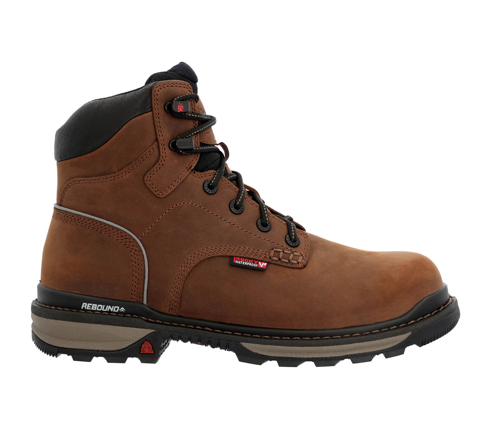 ROCKY Men's Rams Horn Waterproof Composite Toe Work Boot