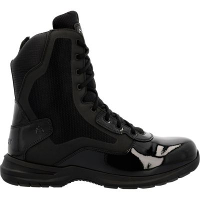 Мужские рабочие ботинки ROCKY Cadet 8" Black Side Zip Public Service