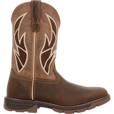 Рабочие ботинки GEORGIA BOOT Men's Carbo-Tec FLX Alloy Toe Pull-on Brown/Tan