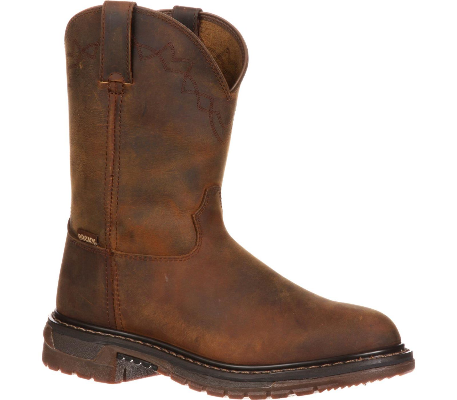 ROCKY Men's Original Ride Roper Western Boot