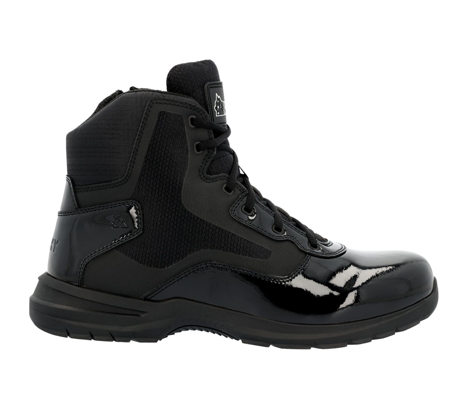 Ботинки ROCKY Men's Cadet 6" Black Side Zip Public Service