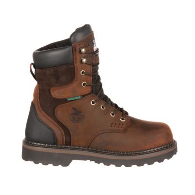 Мужские водонепроницаемые рабочие ботинки GEORGIA BOOT Brookville 8"