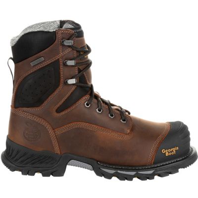 Мужские водонепроницаемые рабочие ботинки GEORGIA BOOT Rumbler 8inch Composite Toe