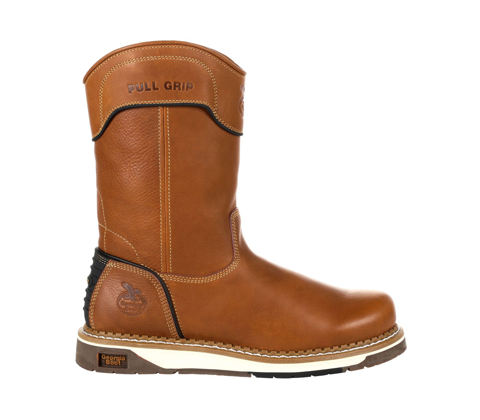 Мужские рабочие ботинки GEORGIA BOOT AMP LT Wedge Pull On