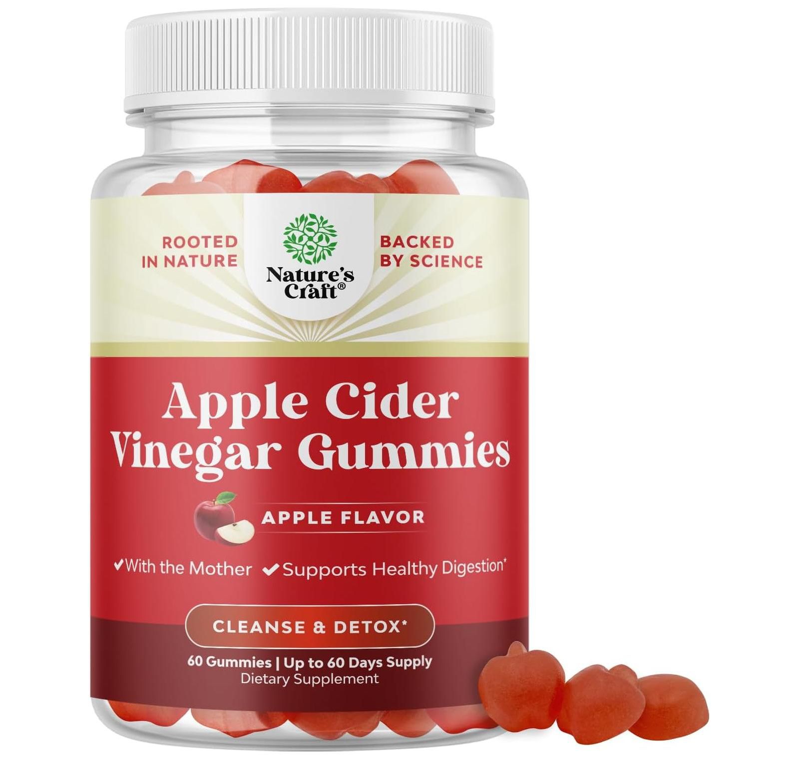 Apple Cider Vinegar Gummies with The Mother | 60ct