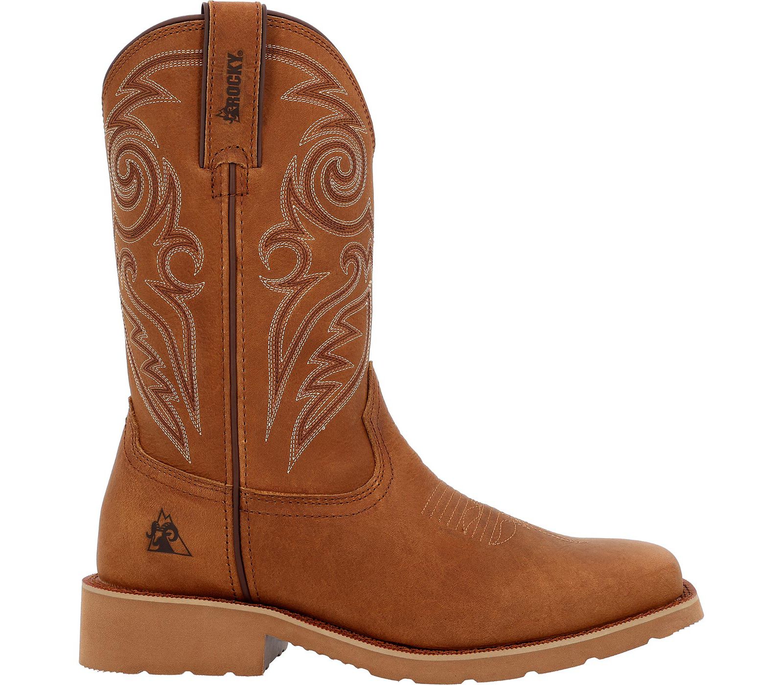 ROCKY Men's MonoCrepe 12" Western Boot