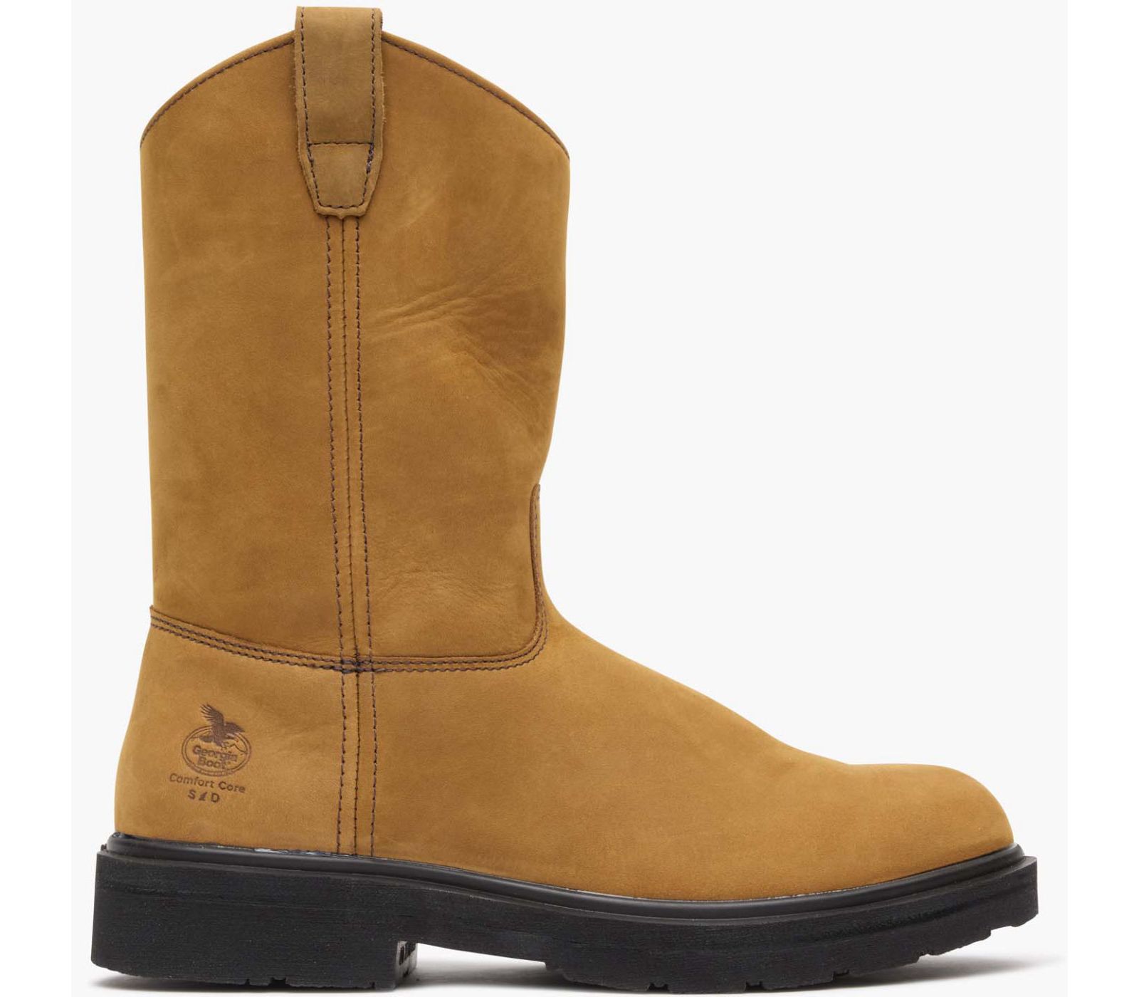 GEORGIA BOOT Men's Steel Toe Static-Dissipative Work Pull On