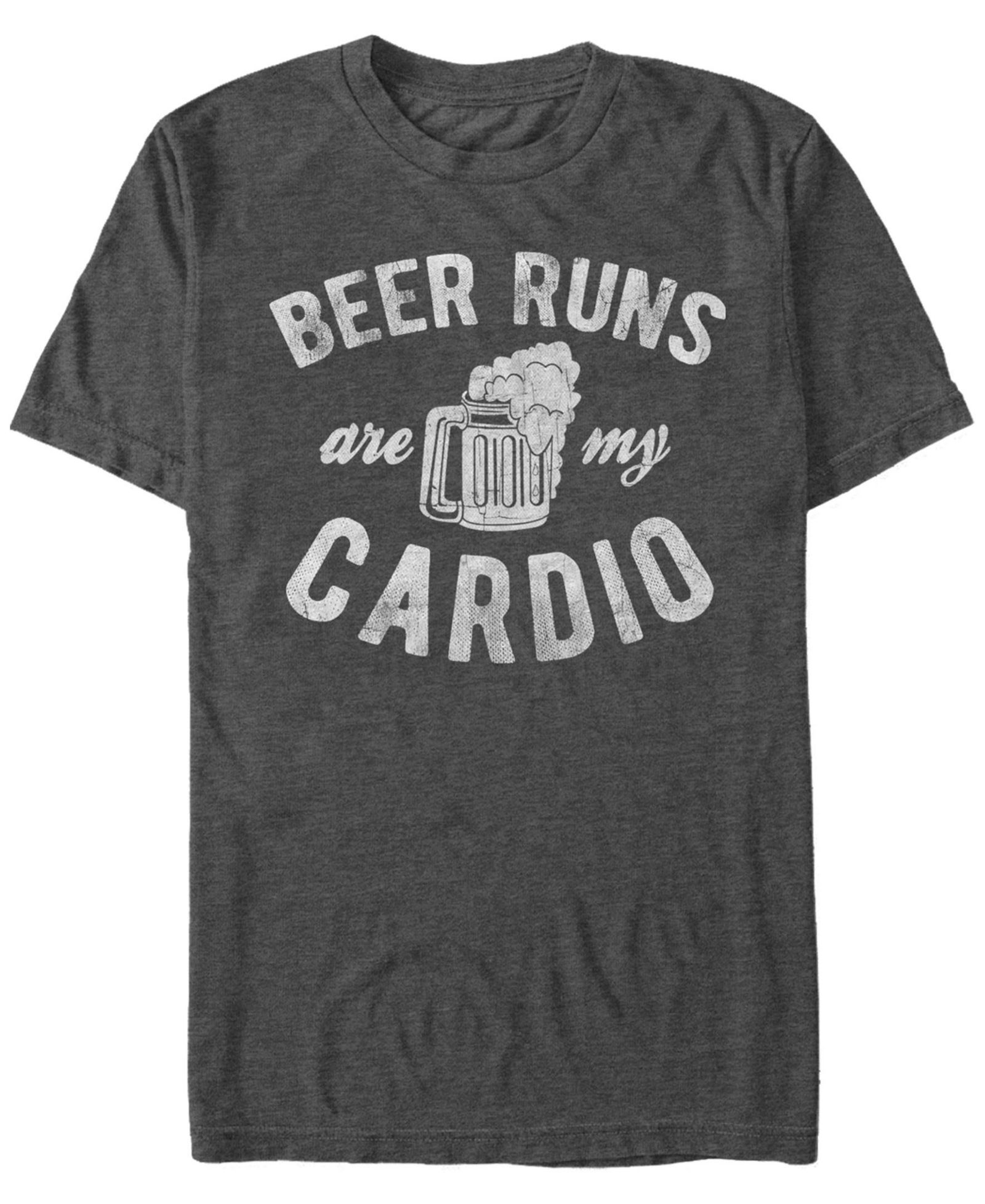 Fifth Sun Men's Beer Run Cardio Short Sleeve T-Shirt