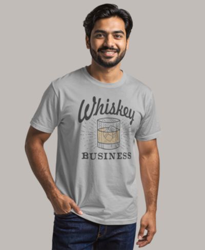 Fifth Sun Men's Whiskey Business Short-Sleeve T-Shirt