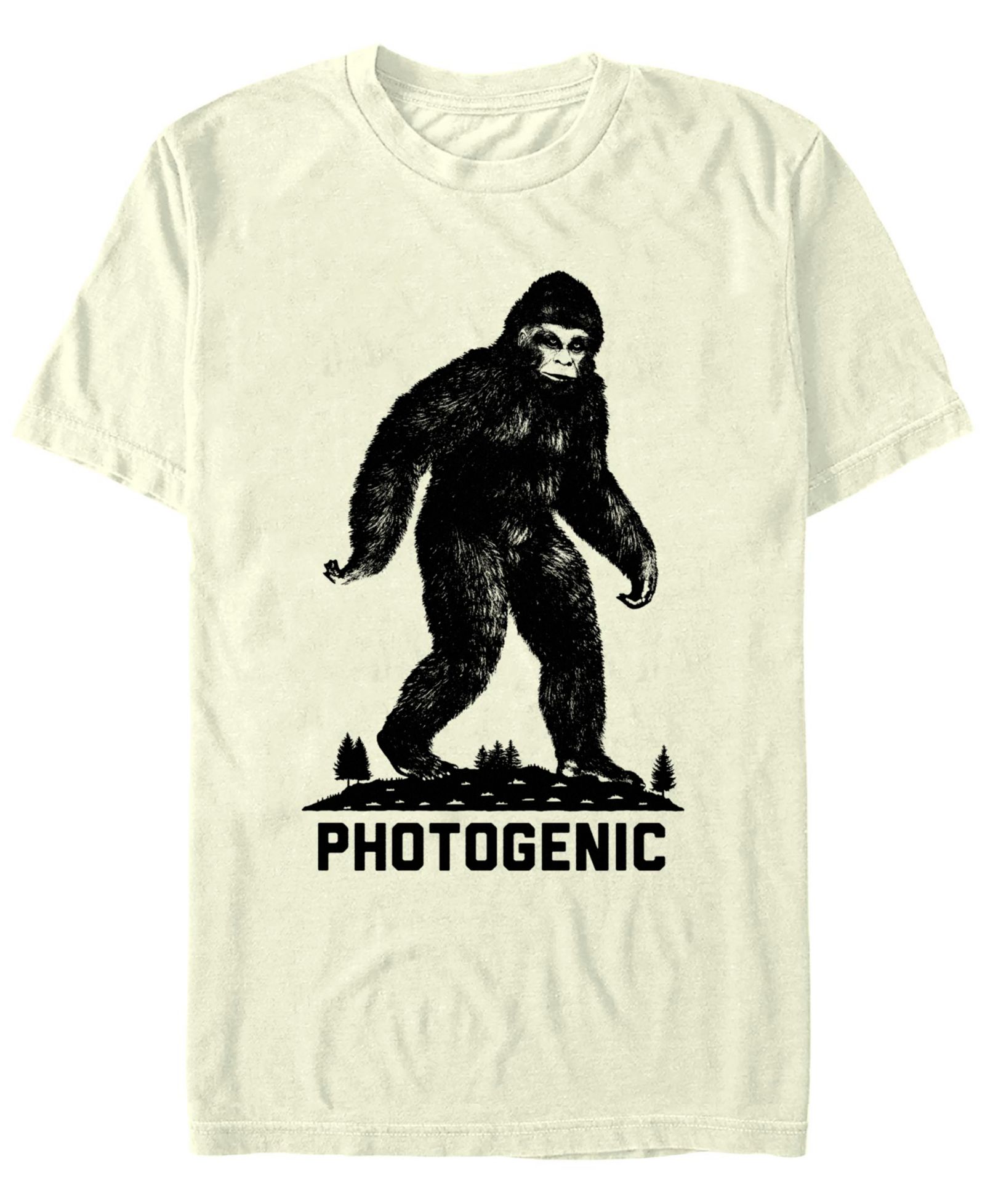 Fifth Sun Men's Photogenic Bigfoot Short Sleeve T-Shirt