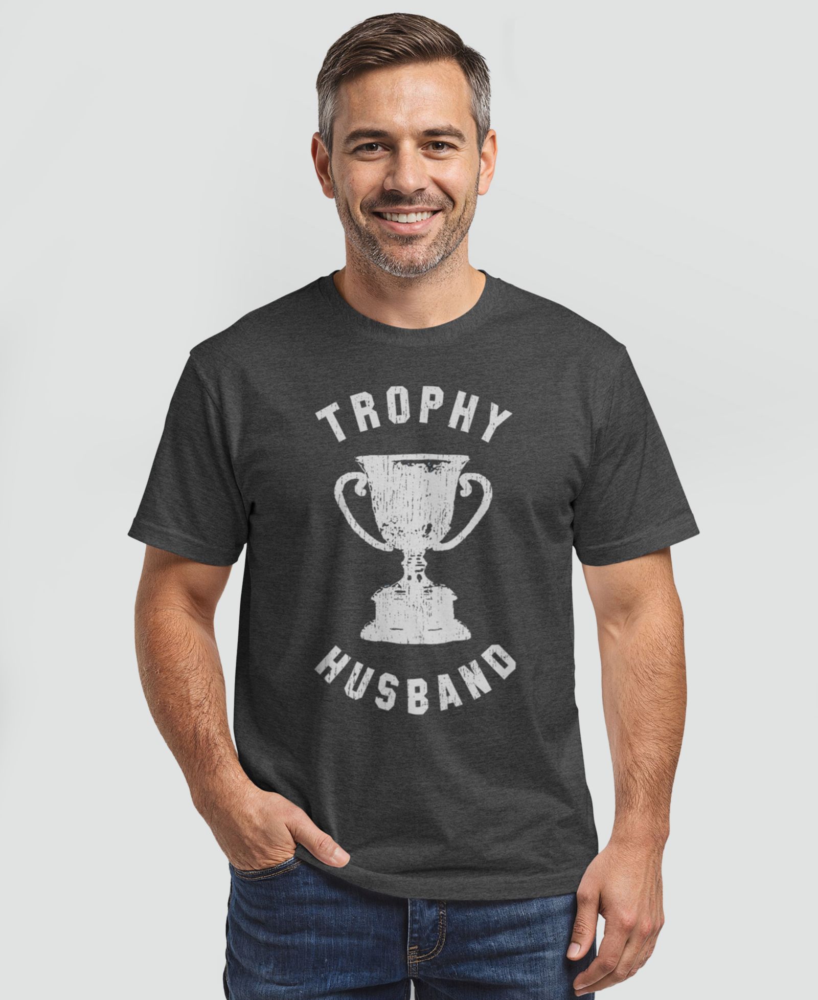 Fifth Sun Men's Trophy Husband Short-Sleeve T-Shirt