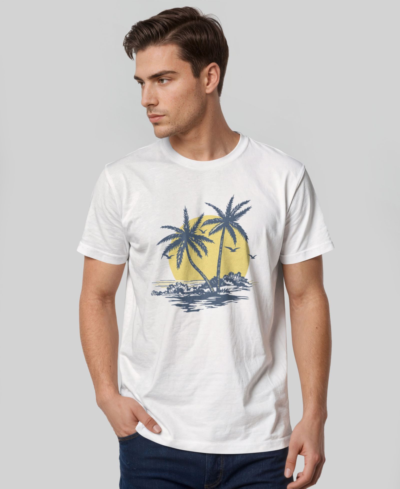 Fifth Sun Men's Palms Short-Sleeve T-Shirt
