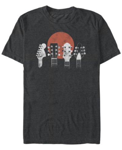Fifth Sun Men's Guitar Heads Short Sleeve T-Shirt
