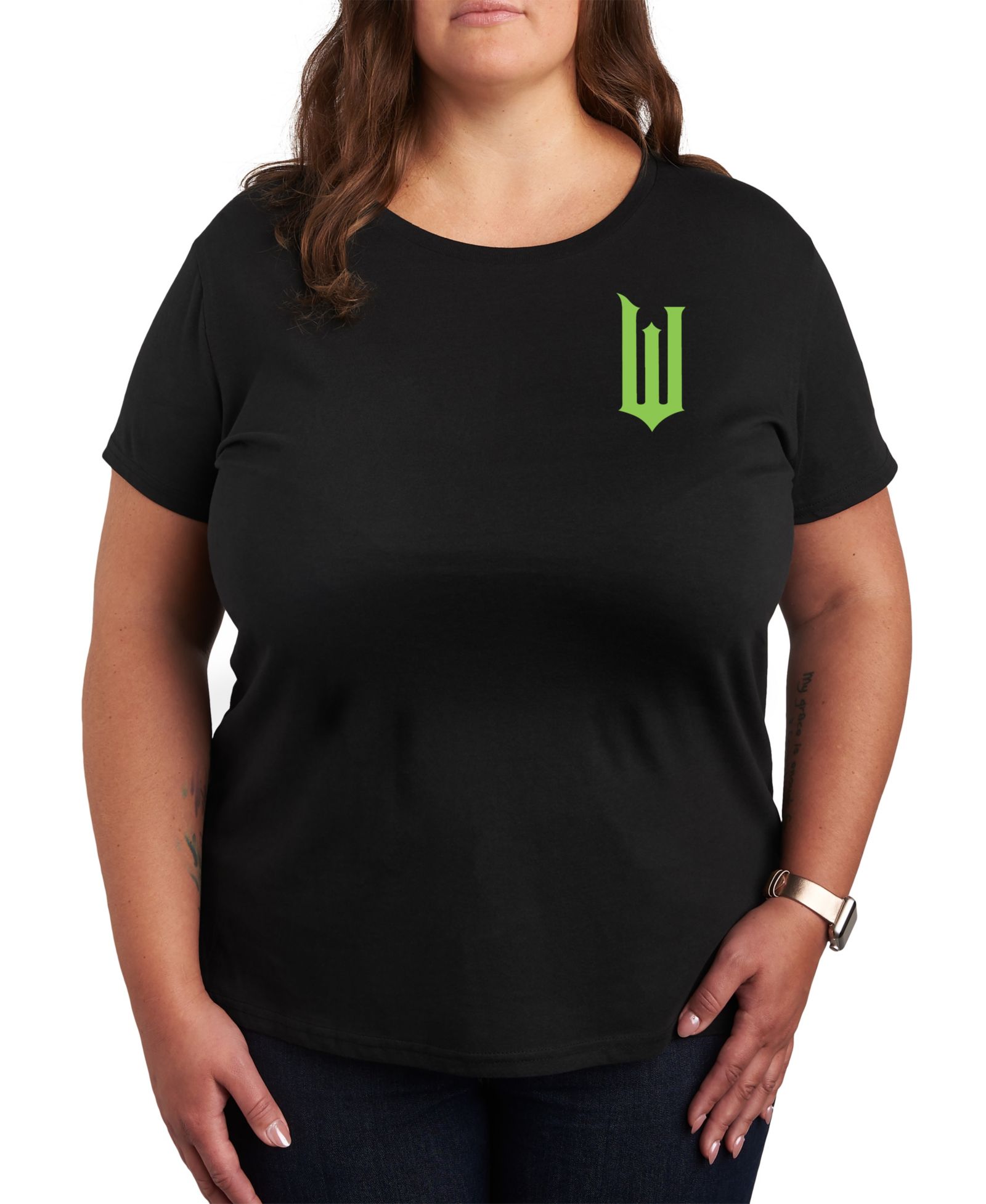Футболка Hybrid Apparel Plus Size с графическим принтом Wicked Defying Gravity