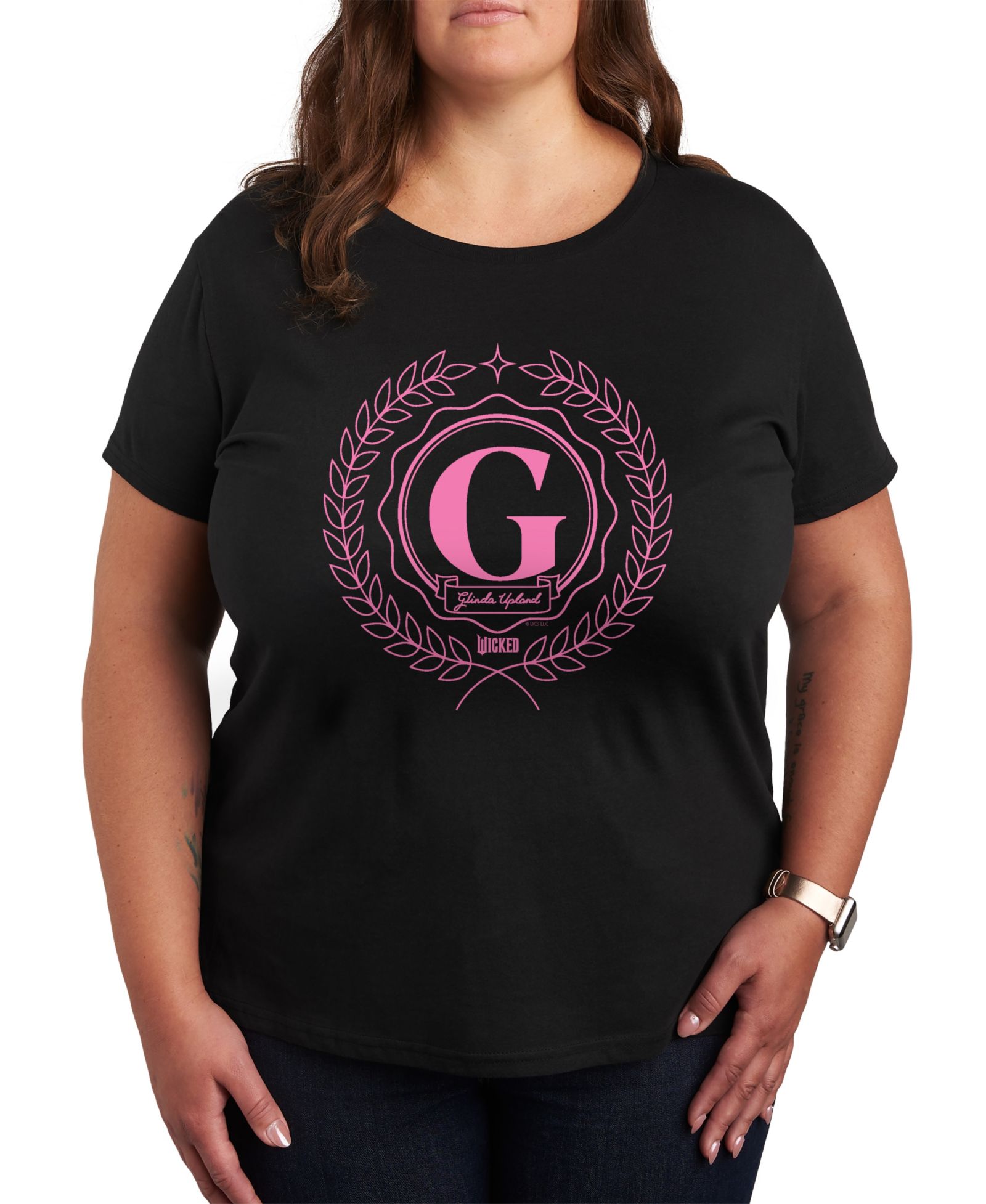 Hybrid Apparel Plus Size Wicked Glinda G графическая футболка