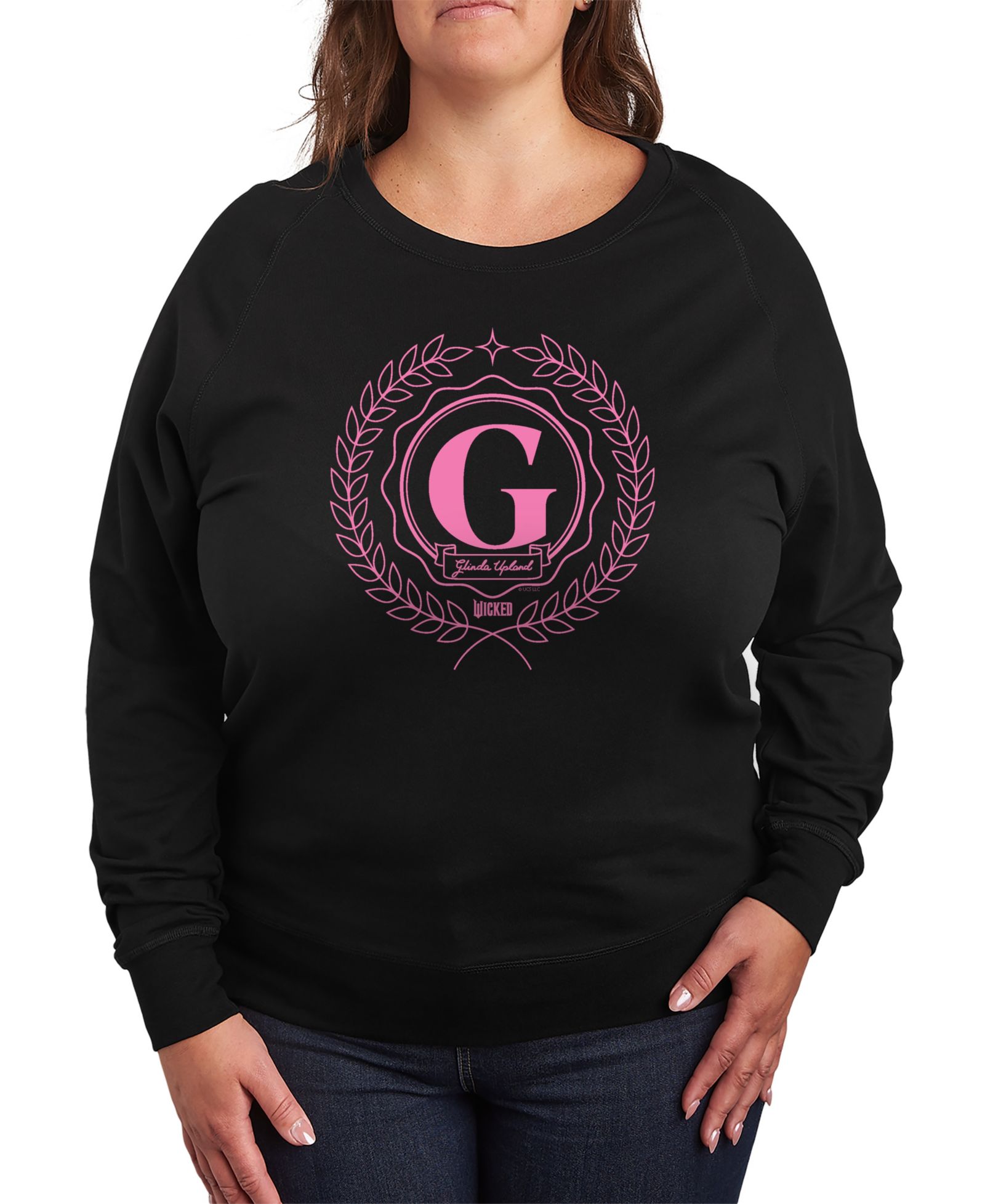 Hybrid Apparel Женский пуловер T-shirt Plus Size Wicked Glinda G