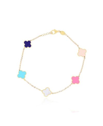 Браслет The Lovery Mini Pastel Mixed Clover