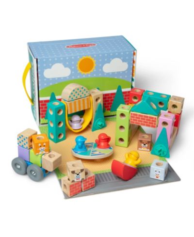 Игровой набор Melissa and Doug Blockables Town