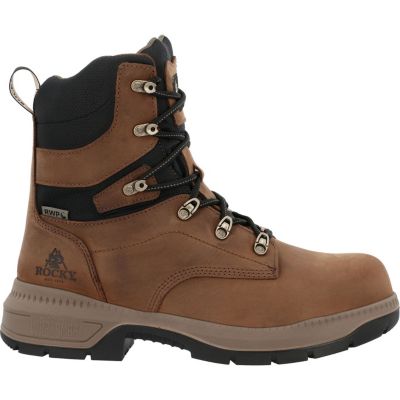 ROCKY Мужские рабочие ботинки Worksmart 8" Comp Toe Internal MET Guard