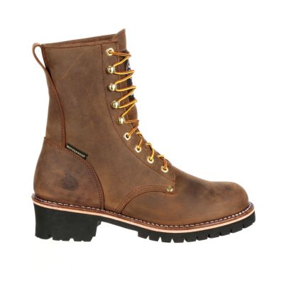 Мужские рабочие ботинки Georgia Boot Steel Toe, водонепроницаемые, утепленные