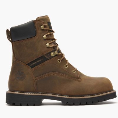 GEORGIA BOOT Men's Core 37 Steel Toe 8" Waterproof Work Boot